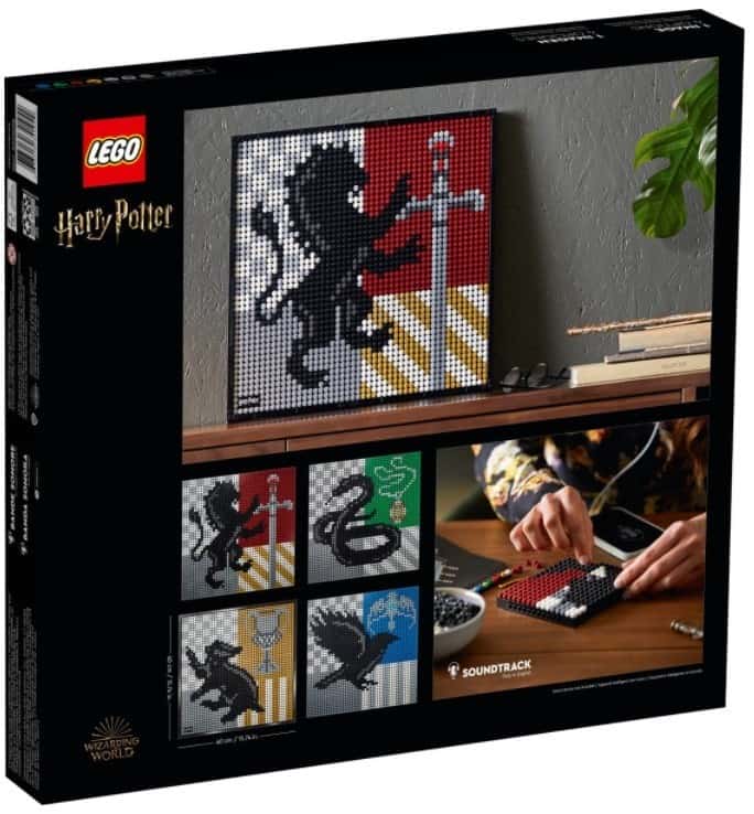 LEGO Hogwarts crests set (2)