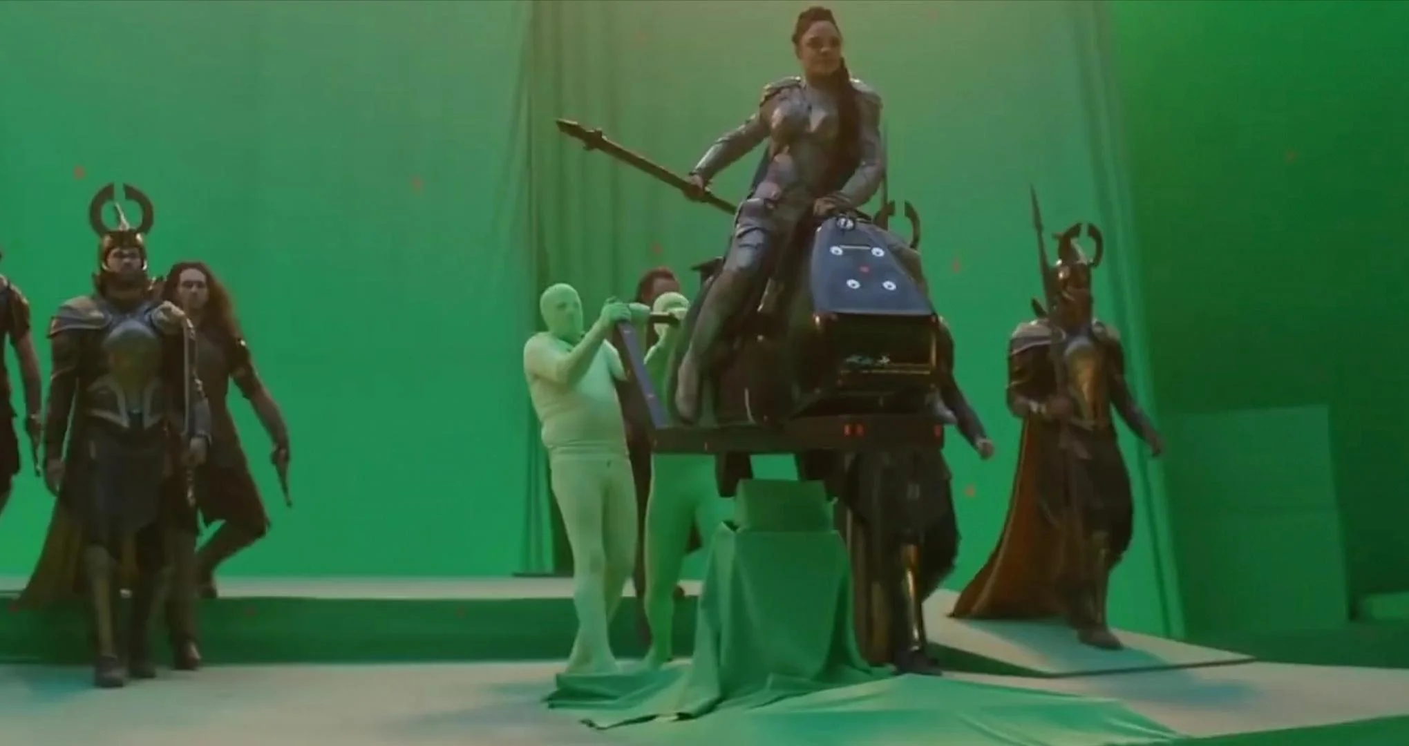 Marvel Green Screen