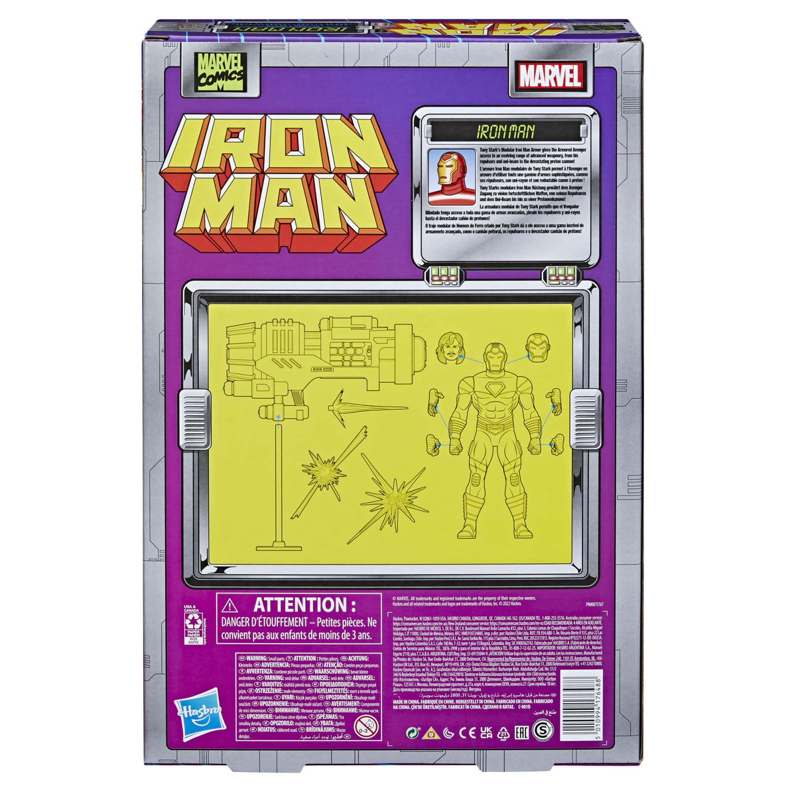 Marvel Legends Series Retro Iron Man 18