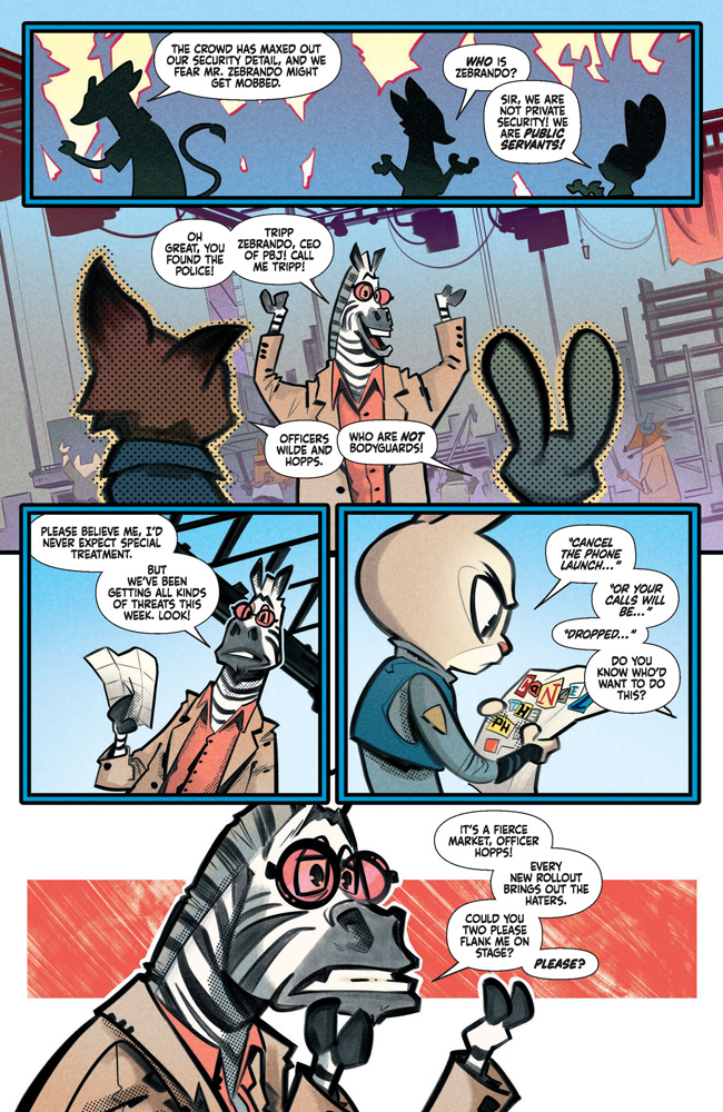 Zootopia 1 Comic Book Preview