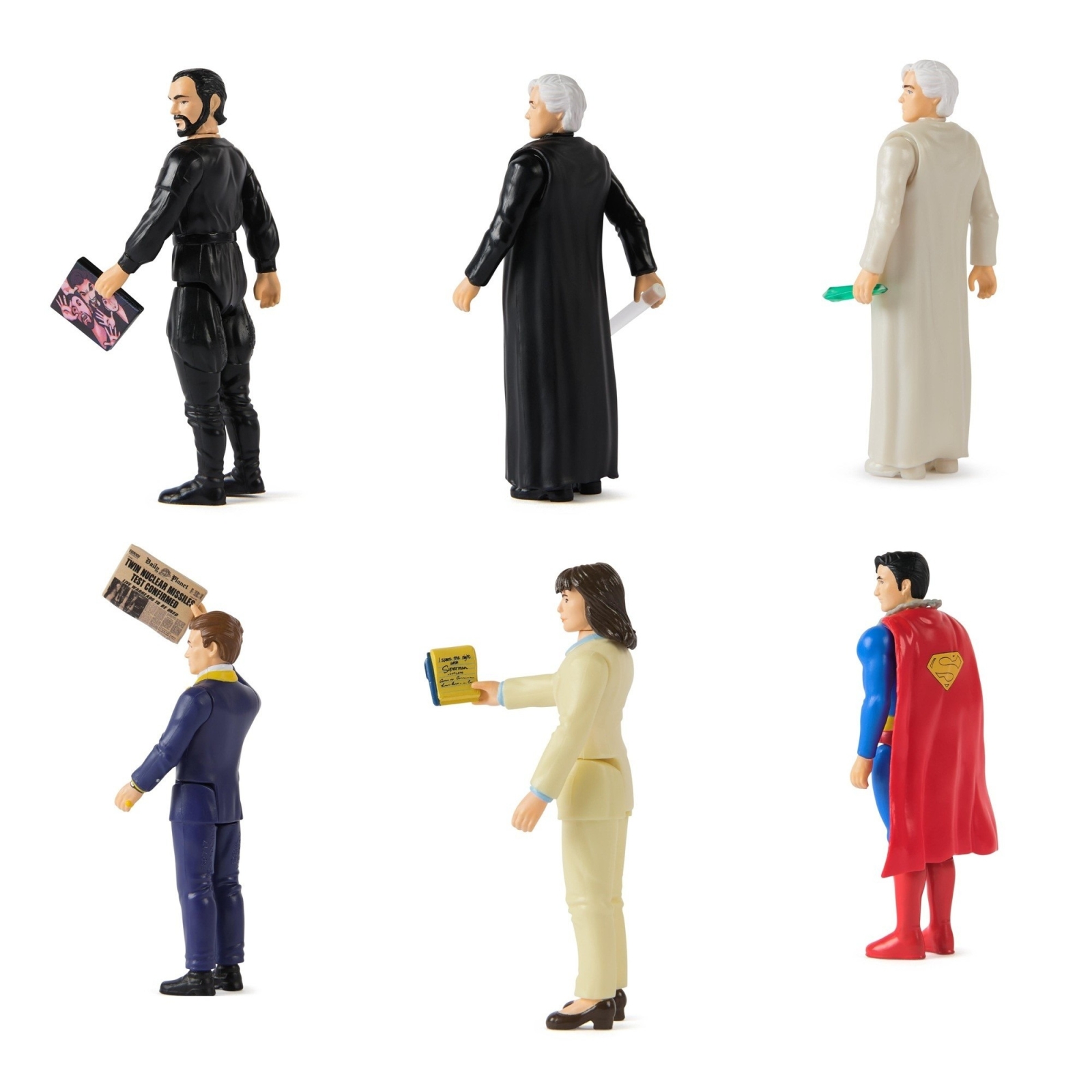 DC Comics Superman Retro Collection action figures unveiled by Spin Master