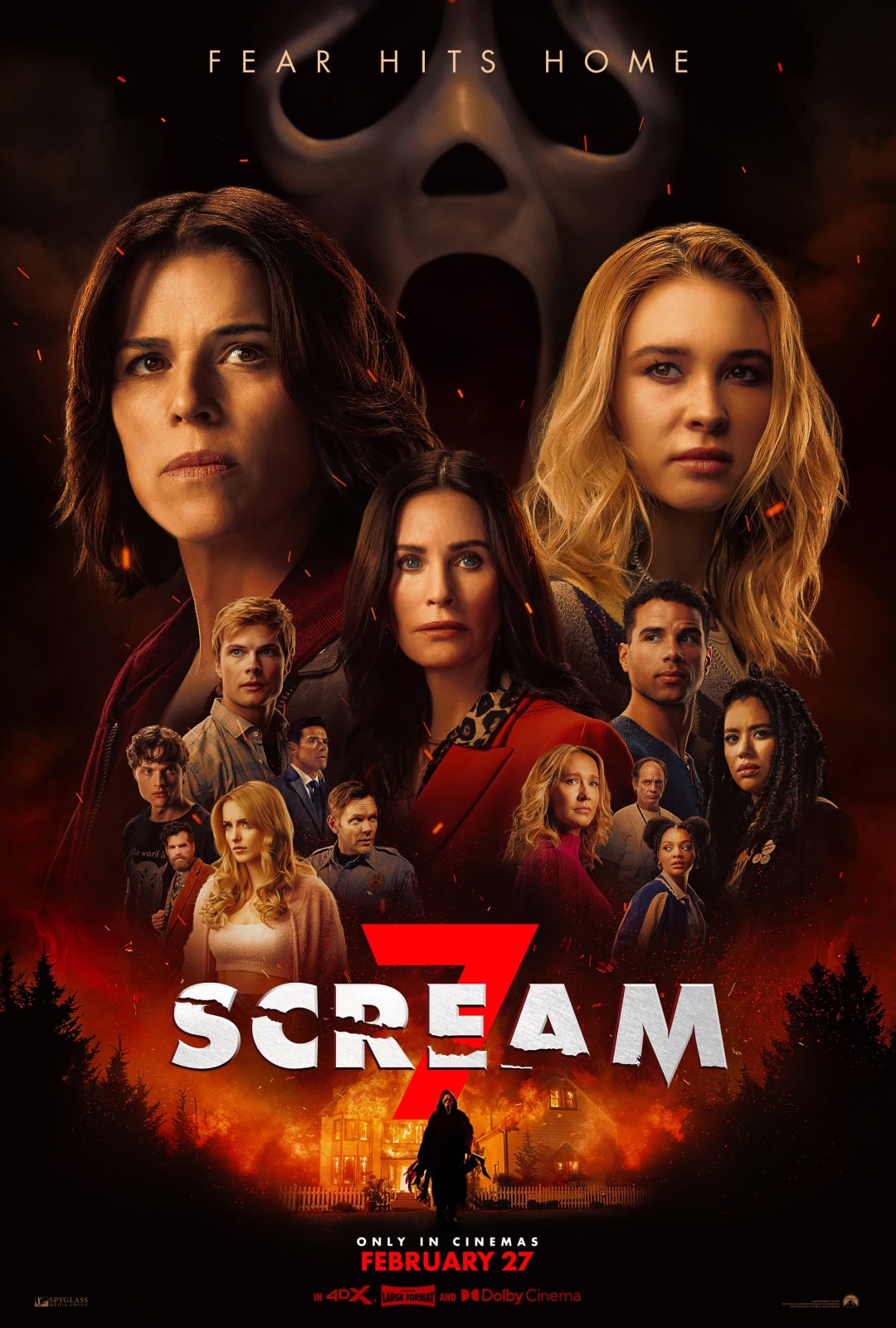 Fear Hits Home On The Latest Scream 7 Poster Fear Hits Home On The Latest Scream 7 Poster