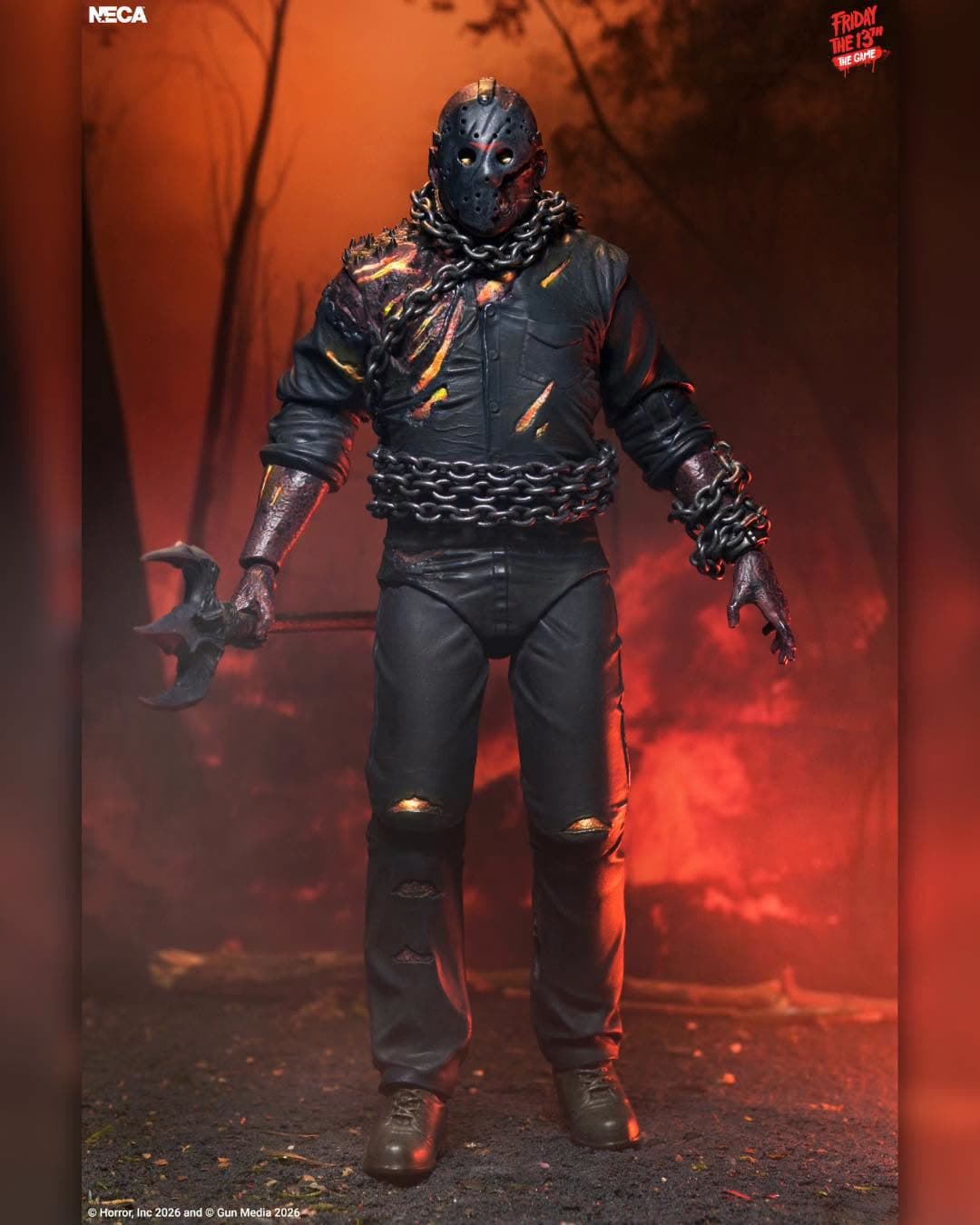Friday the 13th: The Game Ultimate Savini Jason action figure unleashed ...