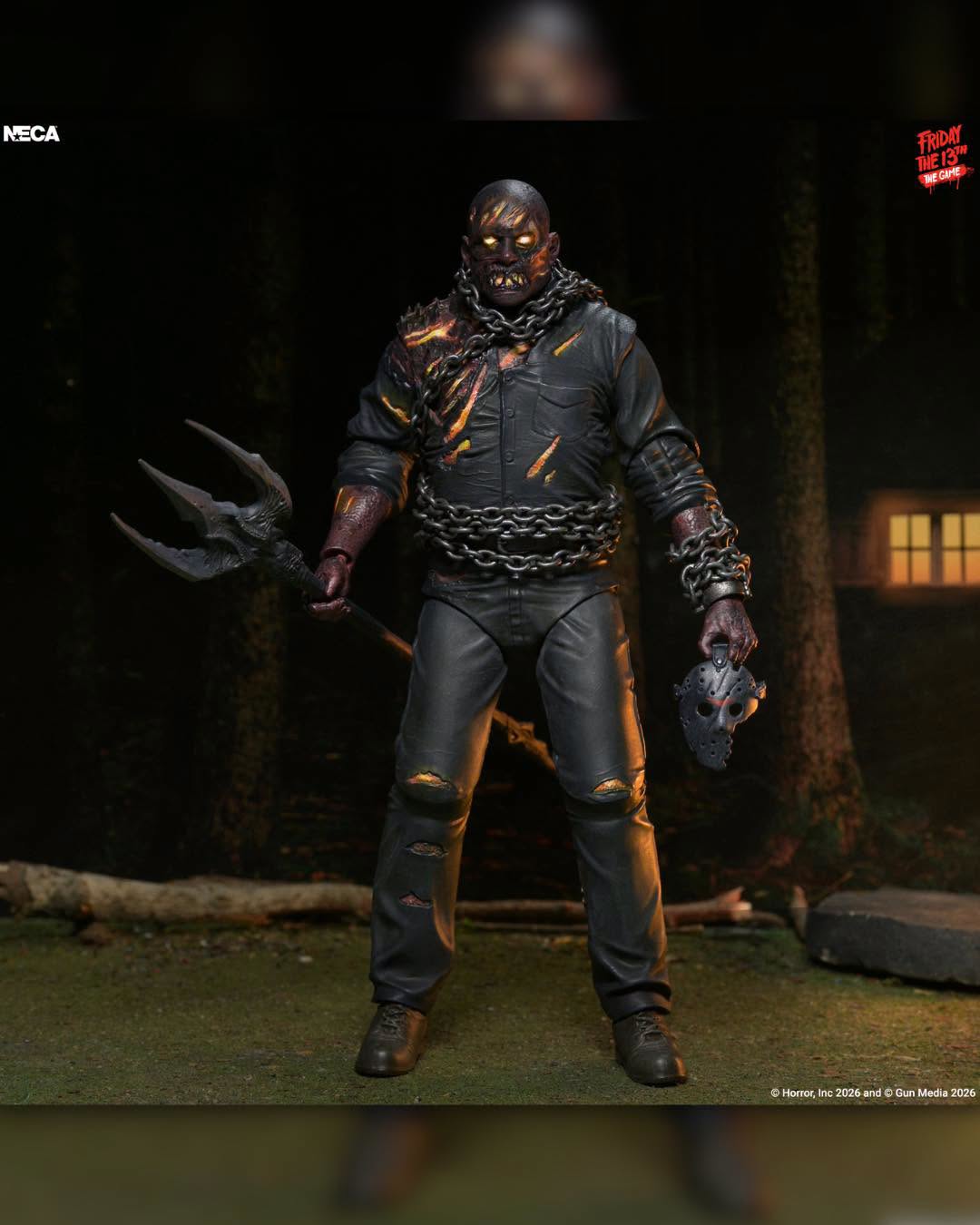 Friday the 13th: The Game Ultimate Savini Jason action figure unleashed ...