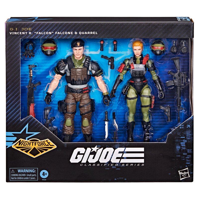 G.I. Joe Classified Series Night Force Falcon & Quarrel 2 G.I. Joe Classified Series Night Force Falcon & Quarrel 2