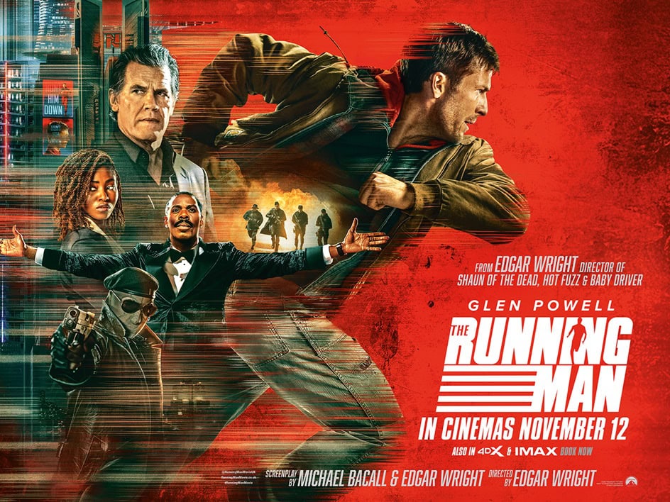 Runnings Edgger Go inside the world of Edgar Wright's The Running Man with two new ...