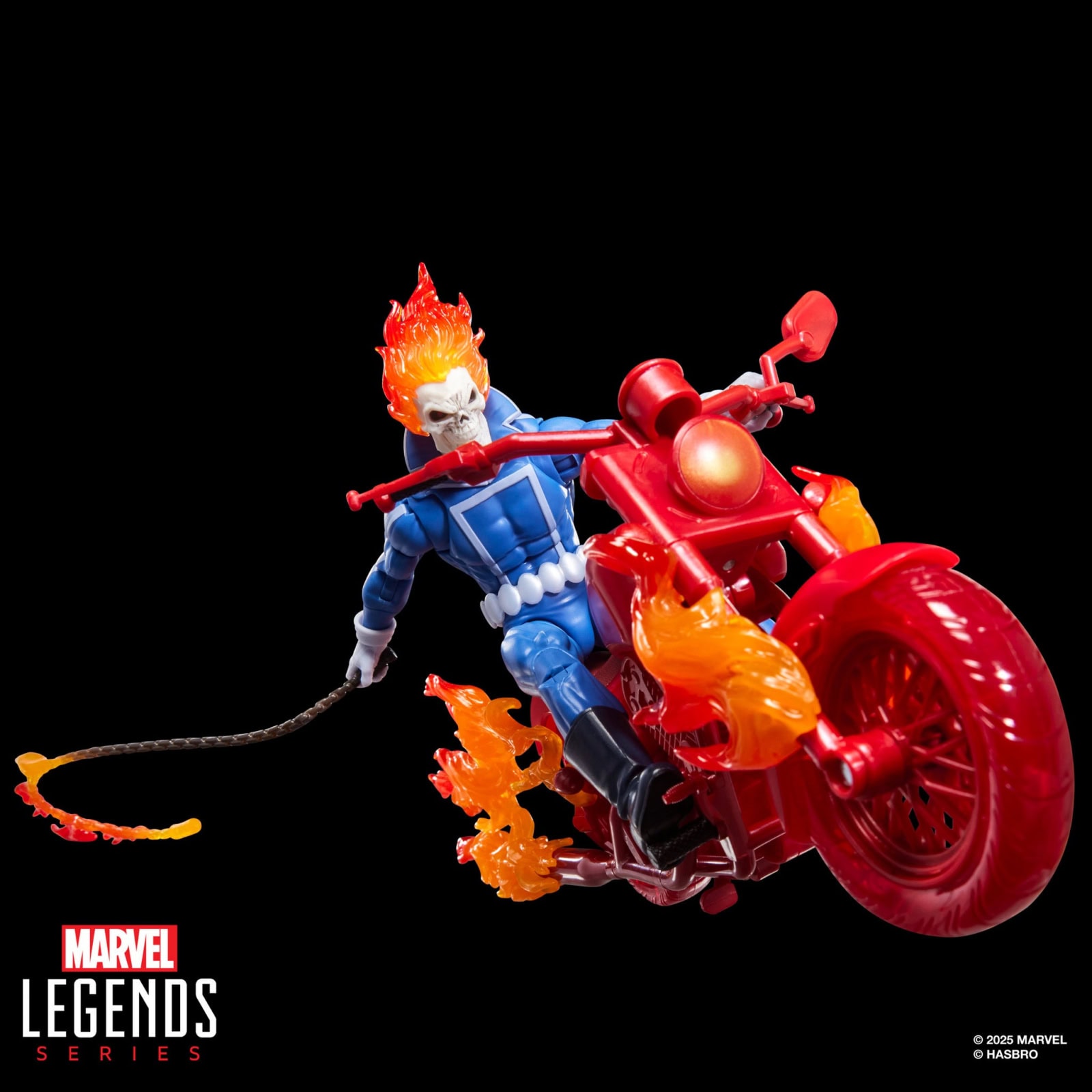 Hasbro reveals new Johnny Blaze Ghost Rider Marvel Legends Series ...