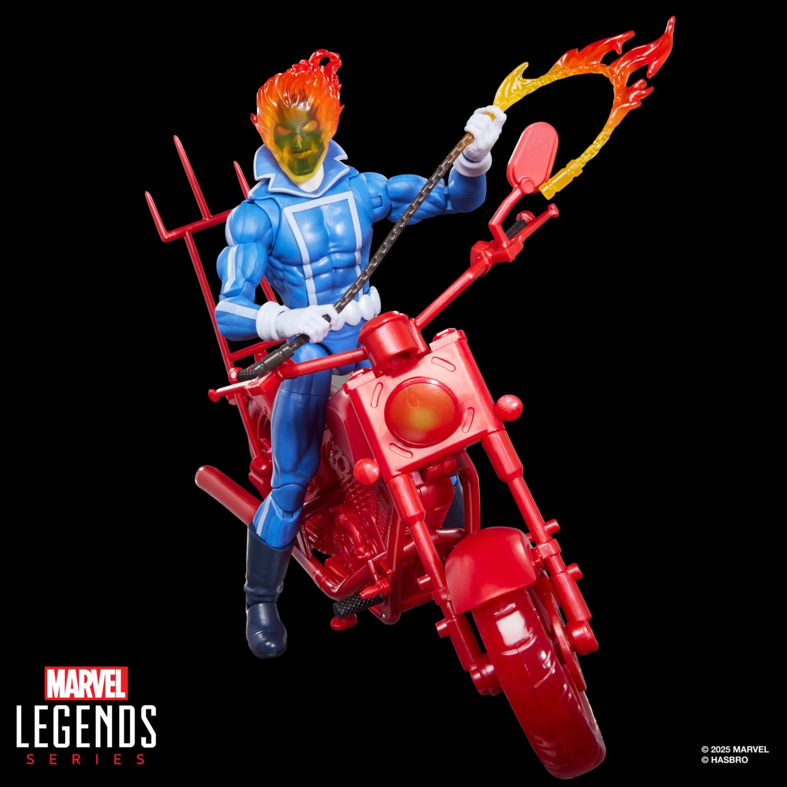 Hasbro reveals new Johnny Blaze Ghost Rider Marvel Legends Series ...