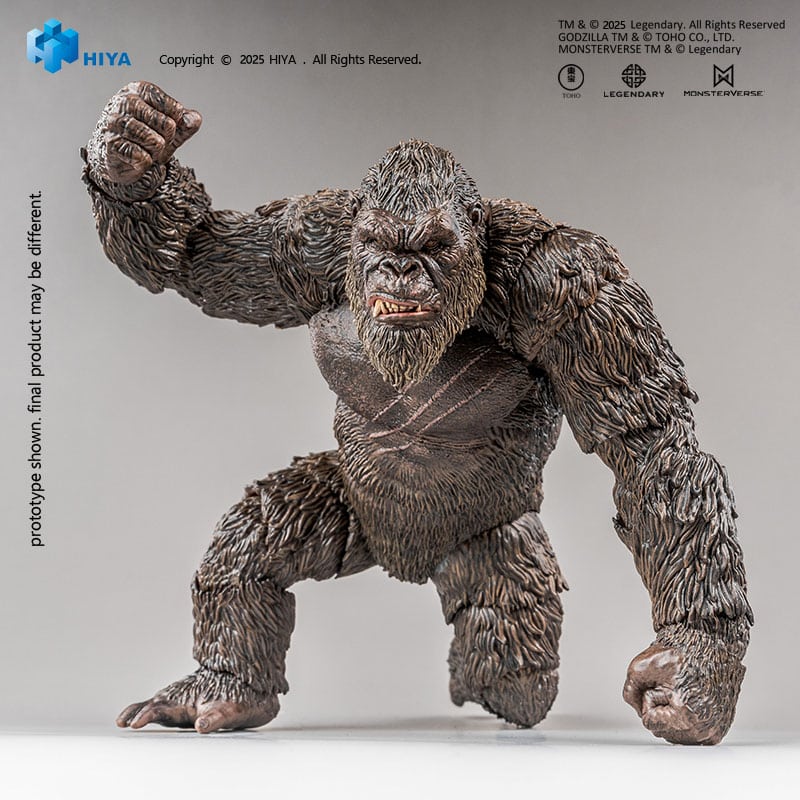 Toy Kin Kong Hiya Toys unveils new Kong Exquisite Series figure from Godzilla vs. Kong