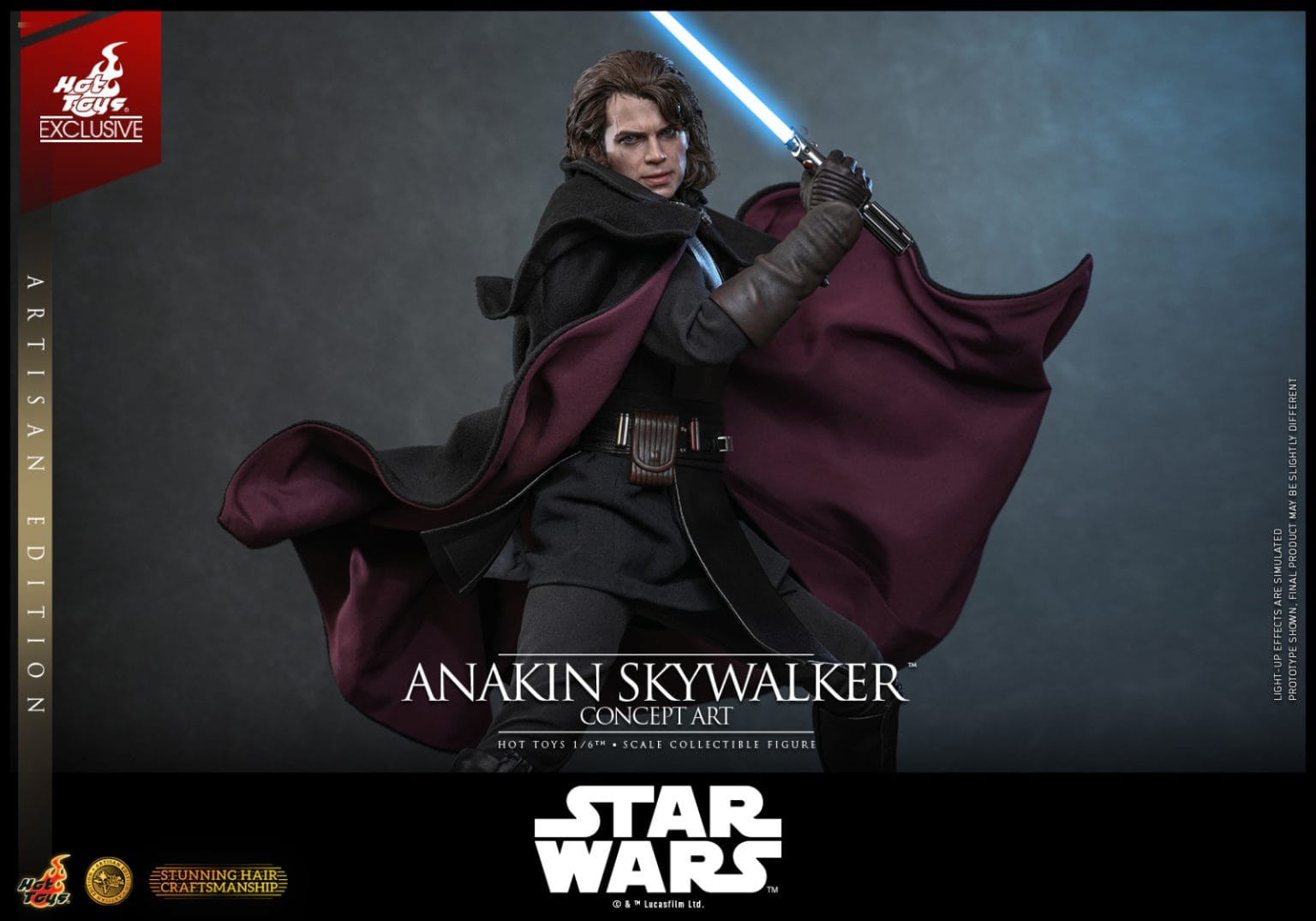 Hot Toys unveils Anakin Skywalker (Concept Art) sixth scale figure from