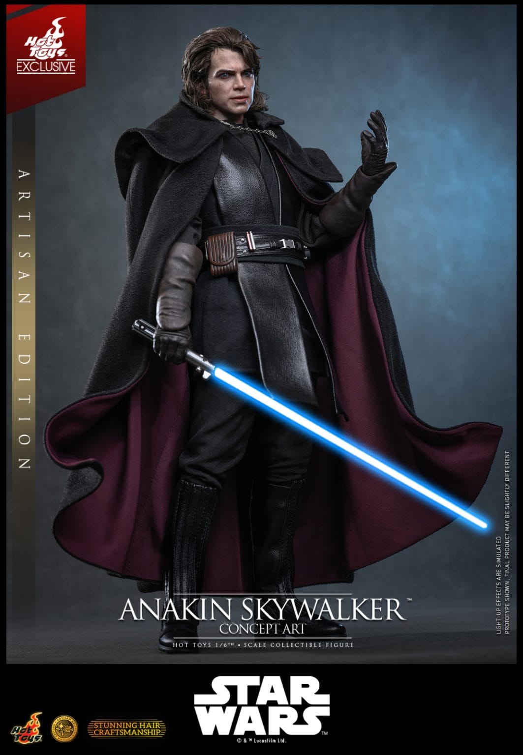 Hot Toys unveils Anakin Skywalker (Concept Art) sixth scale figure from