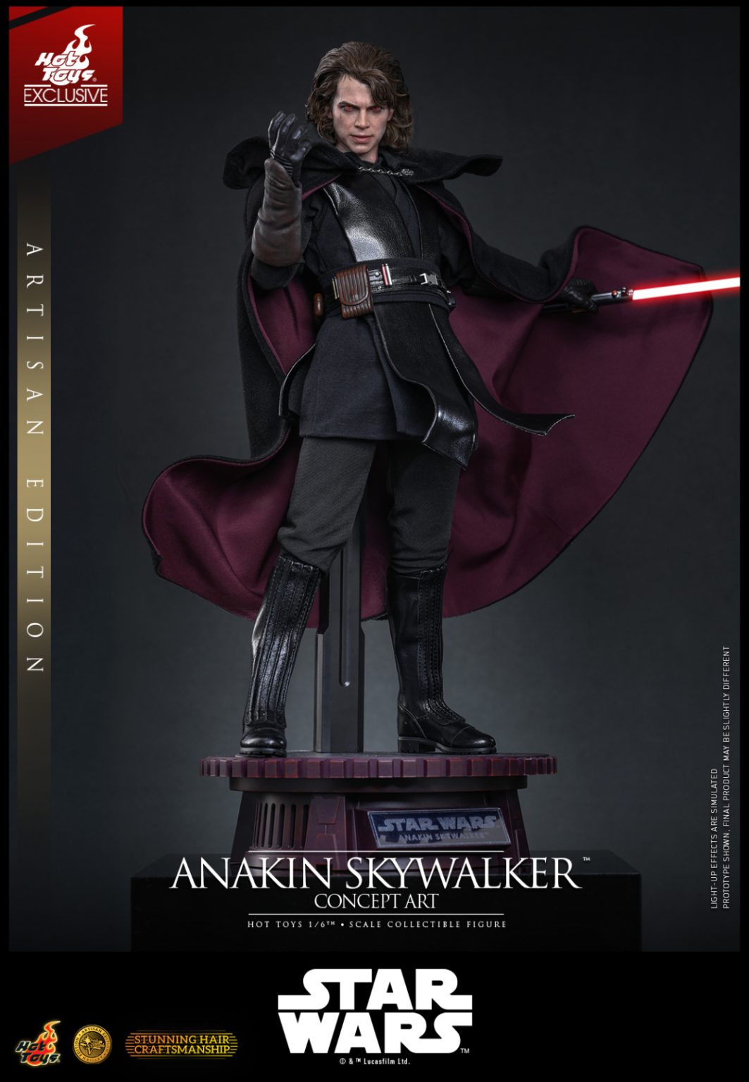 Hot Toys unveils Anakin Skywalker (Concept Art) sixth scale figure from