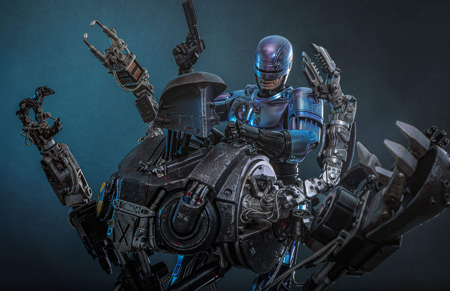 Hot Toys unveils RoboCop and RoboCain sixth scale figures from RoboCop 2