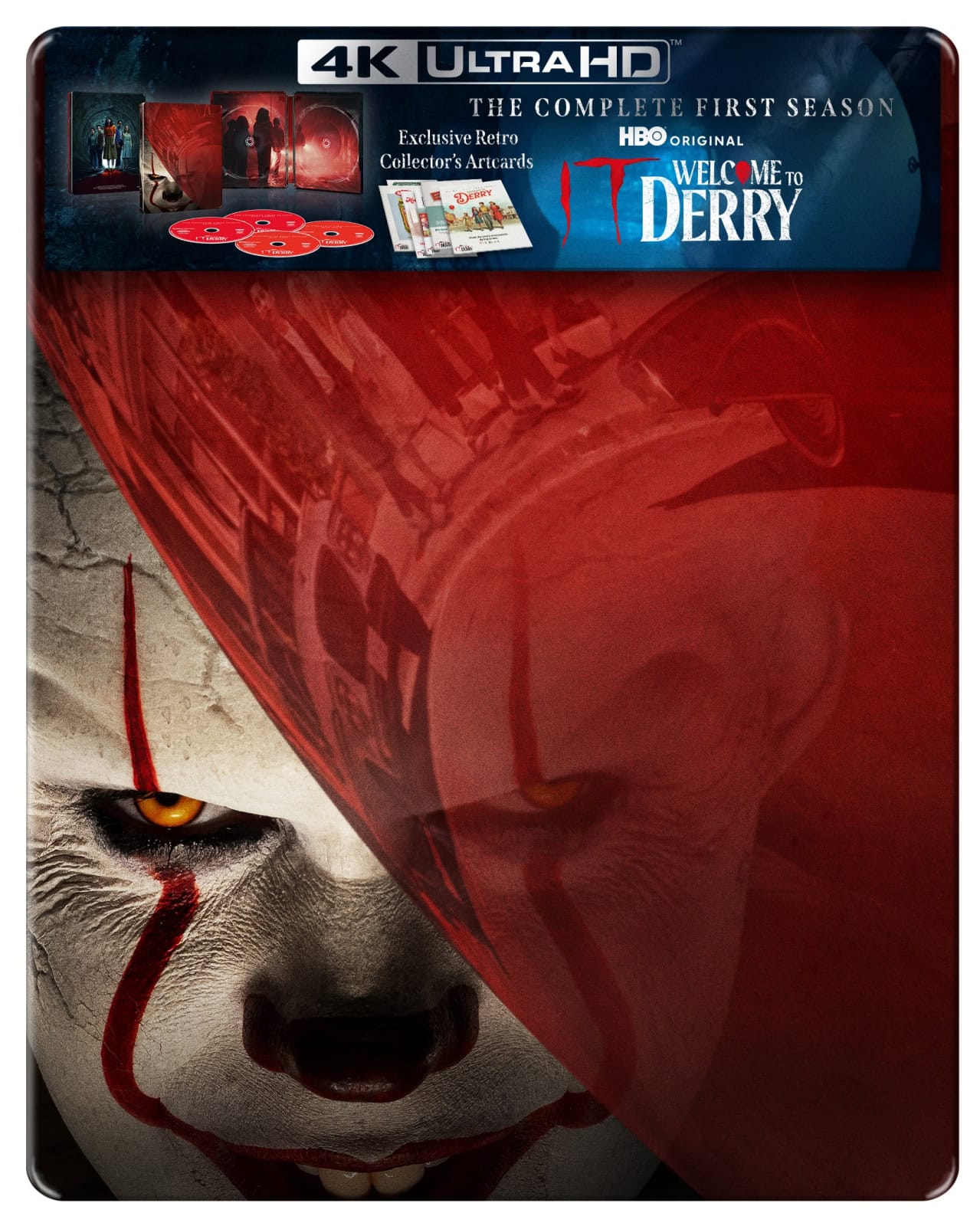IT: Welcome To Derry The Complete First Season 4K Ultra HD and Blu-ray ...