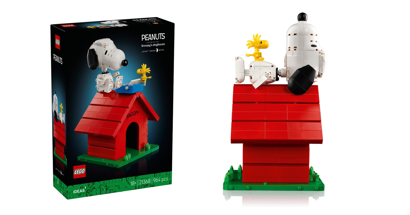 LEGO Ideas Peanuts: Snoopy's Doghouse set launching in June