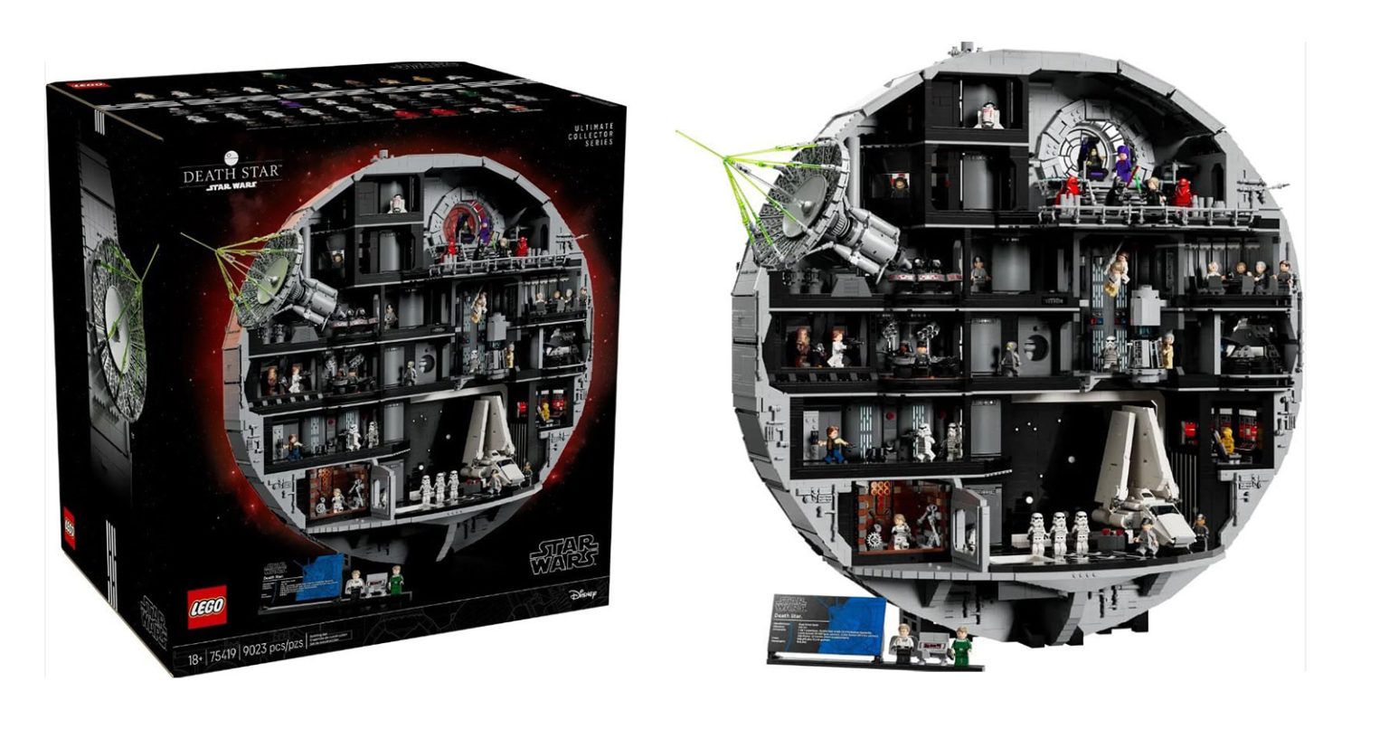 Star Set Set LEGO Star Wars Ultimate Collector Series Death Star set officially revealed