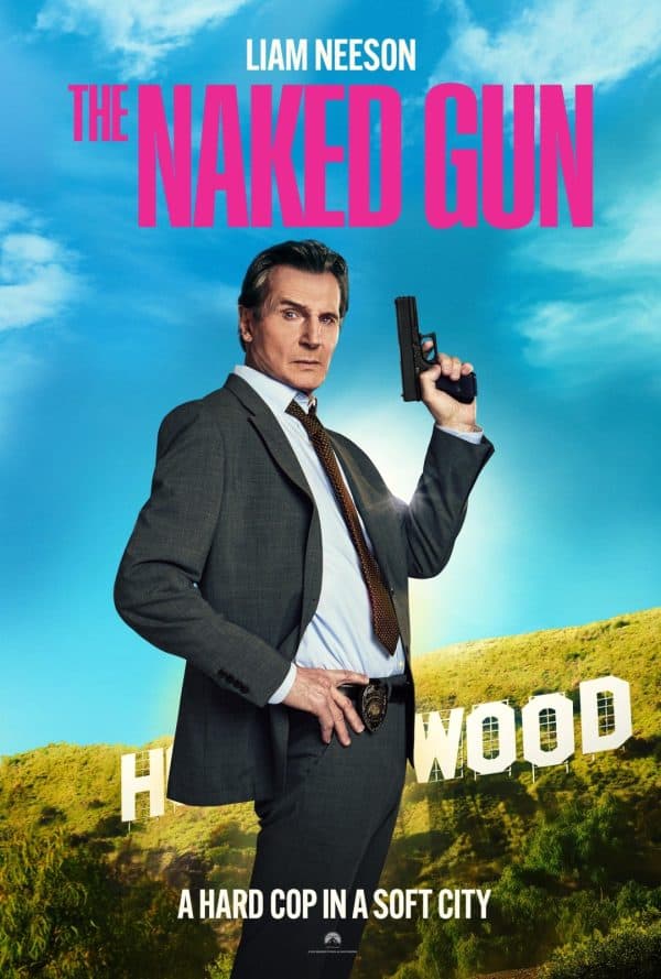 Liam Neeson goes hard on new poster for The Naked