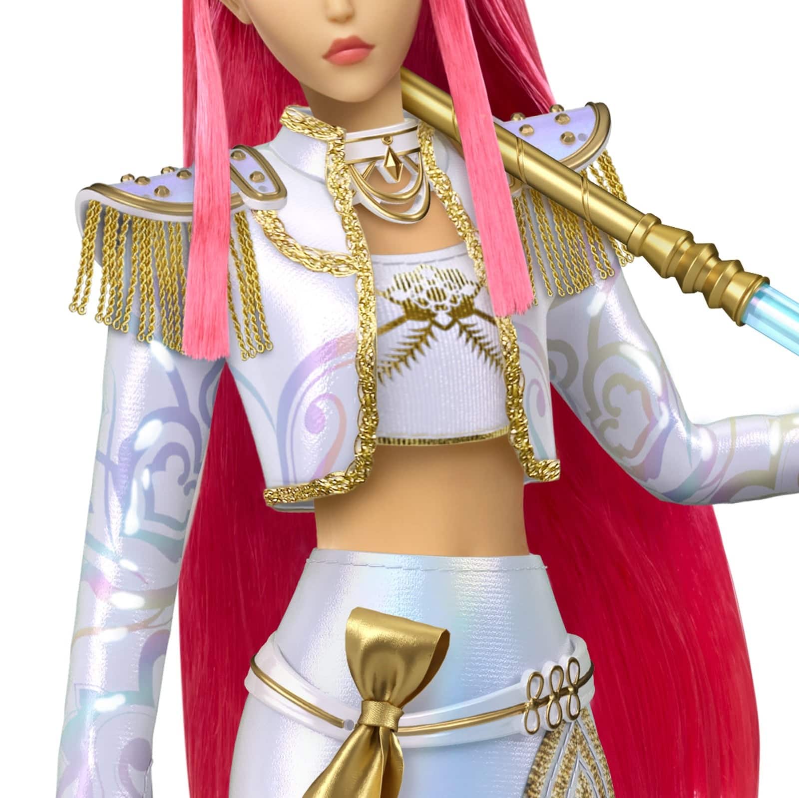 thumbnail image 2 of 3-Piece Kpop Demon Hunters Cosplay Dolls - Moveable Joint Action Figure Set 2 of 3