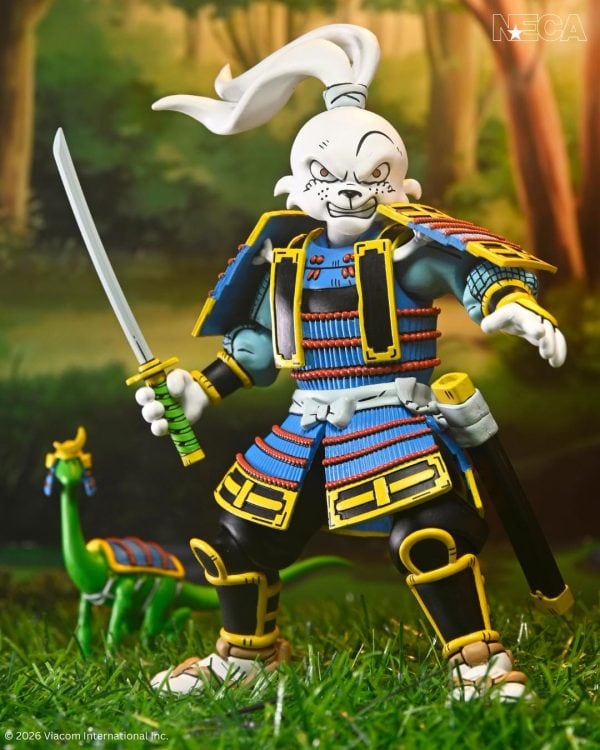 Miyamoto Usagi joins NECA's TMNT x Usagi Yojimbo collection with