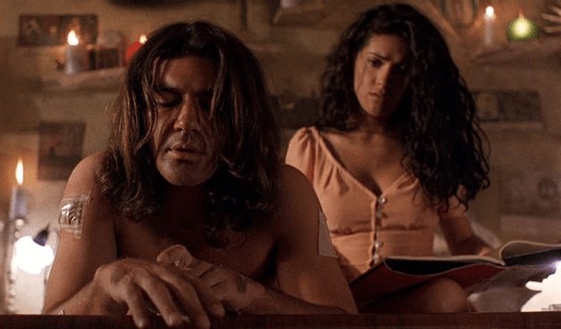 Salma Hayek struggled to shoot Desperado sex scene