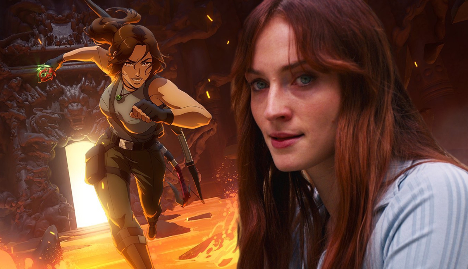 Sophie Turner officially cast as Lara Croft in Amazon’s live-action