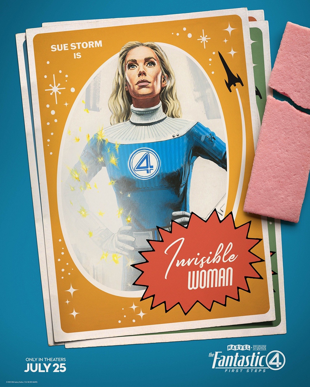 The Fantastic Four: First Steps character posters feature Marvel's ...