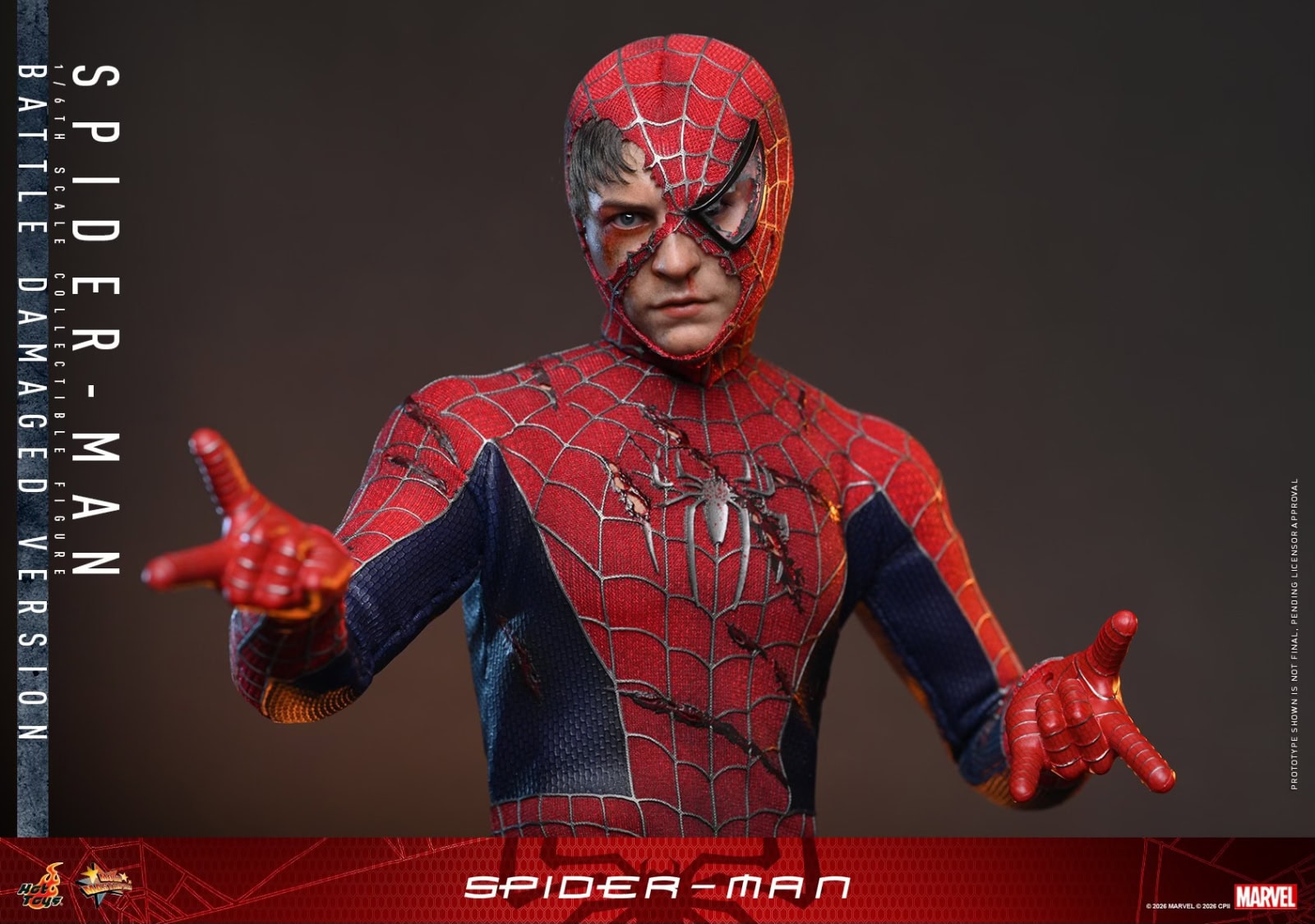 Tobey Maguire's Spider-Man gets Battle Damaged for new Hot Toys sixth ...