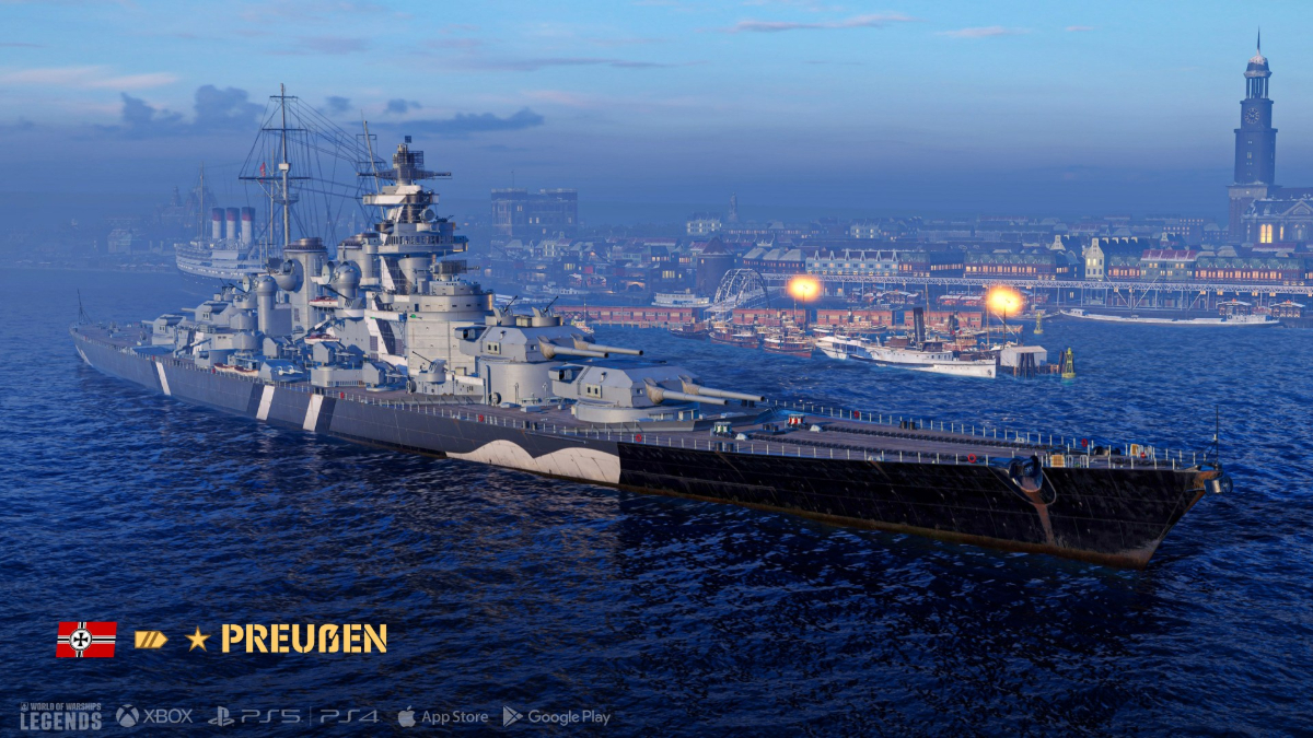 Pruben World of Warships: Legends to bring naval warfare to Steam this month