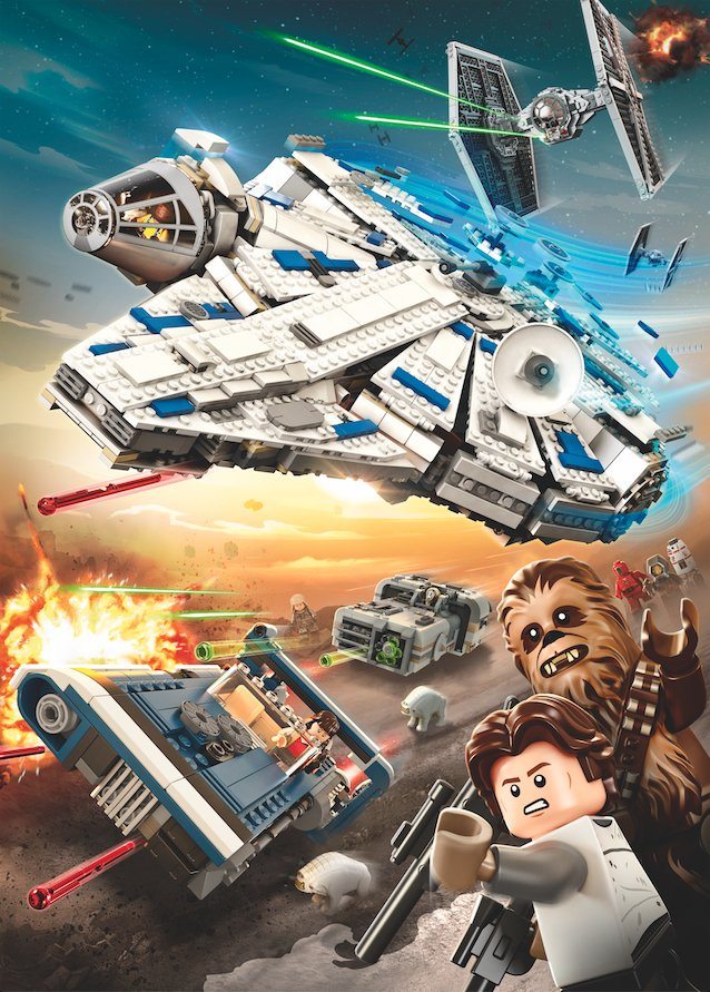 fordom Mellem For pokker Solo: A Star Wars Story gets the LEGO Star Wars treatment with new poster