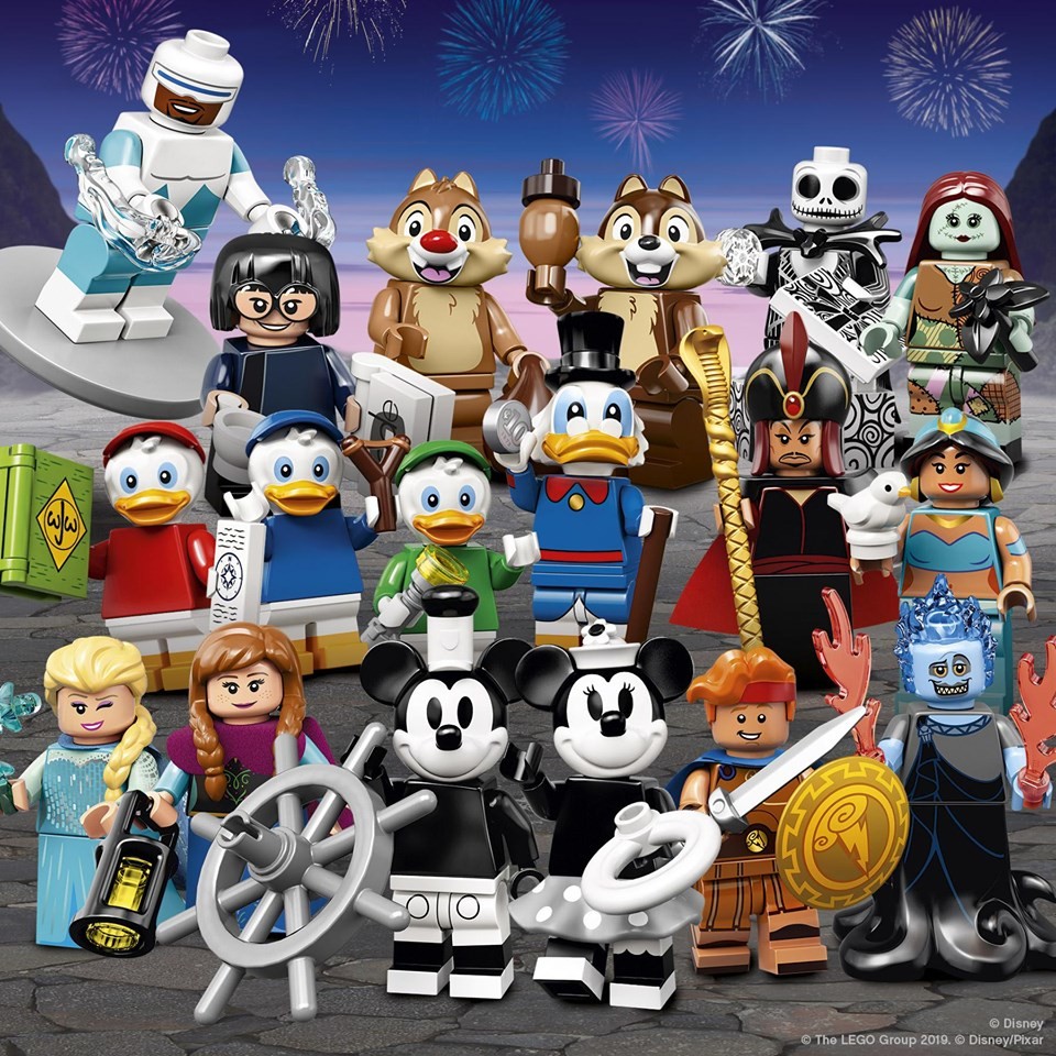 LEGO's Disney Collectible Minifigures available now