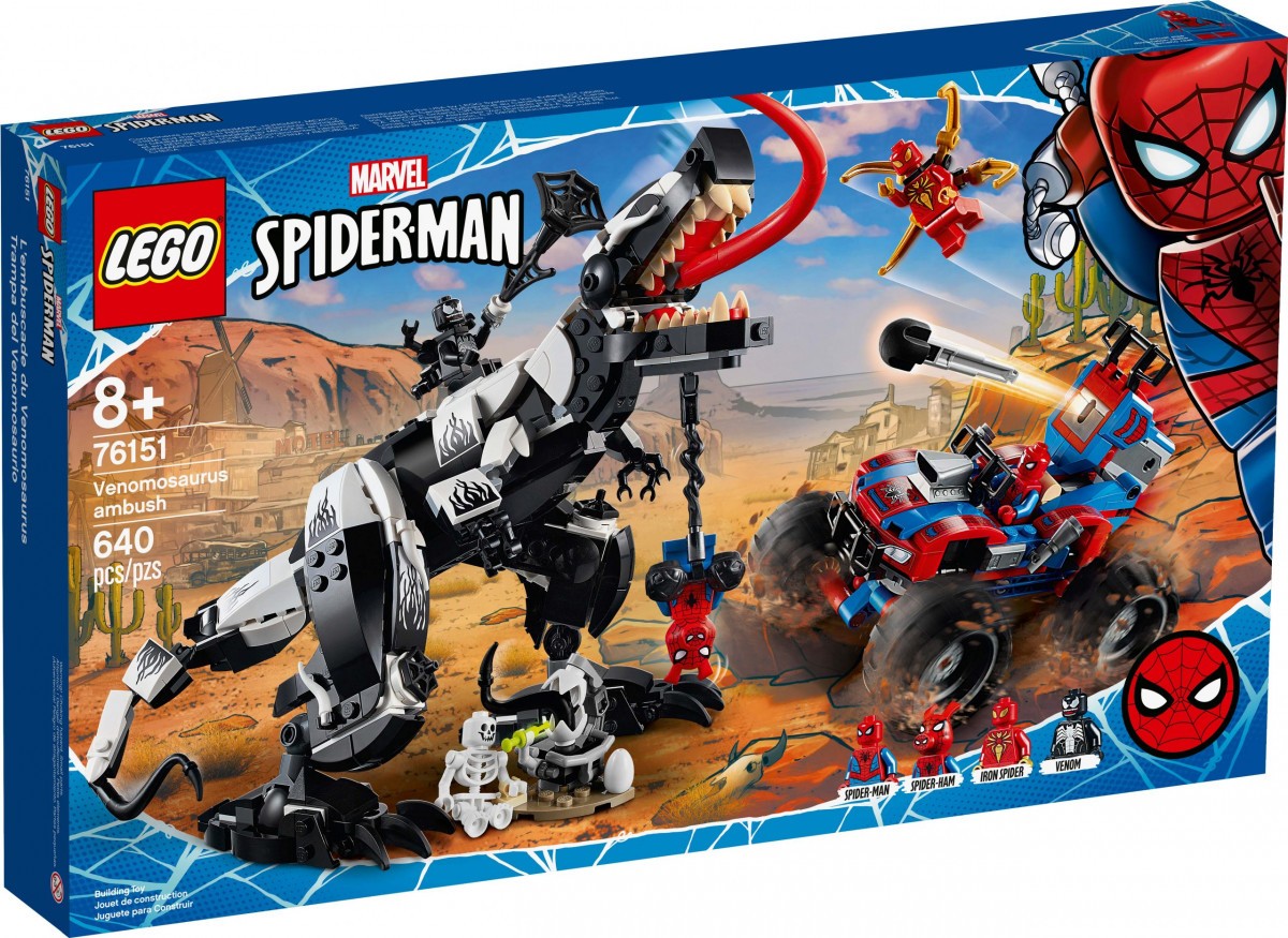 serie Inca Empire Slutning LEGO gets Venomized with new LEGO Marvel Spider-Man Venom Crawler and  Venomosaurus sets