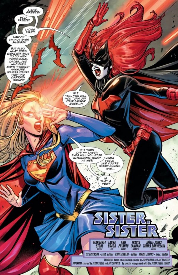NOT sister Rebecca Supergirl