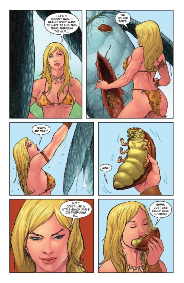 Woman Vore Comic