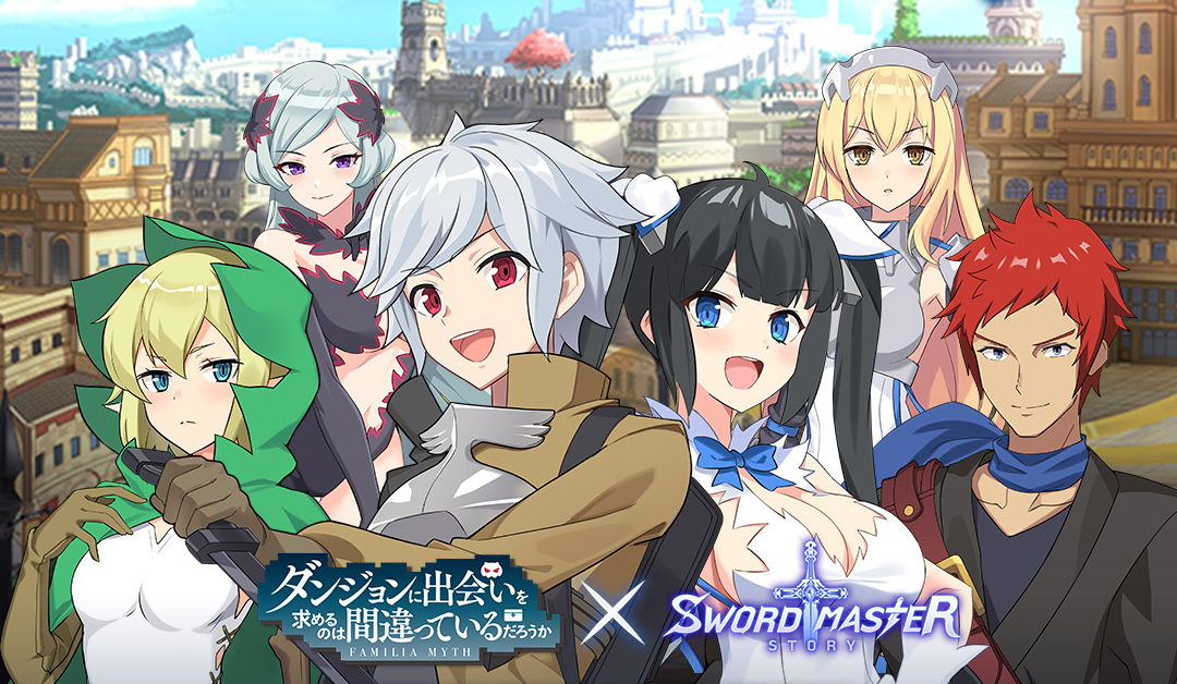 Sword Master Story launches collab with anime Is It Wrong to Pick Up Girls in a Dungeon? Sword Master Story launches collab with anime Is It Wrong to Pick Up Girls in a Dungeon?
