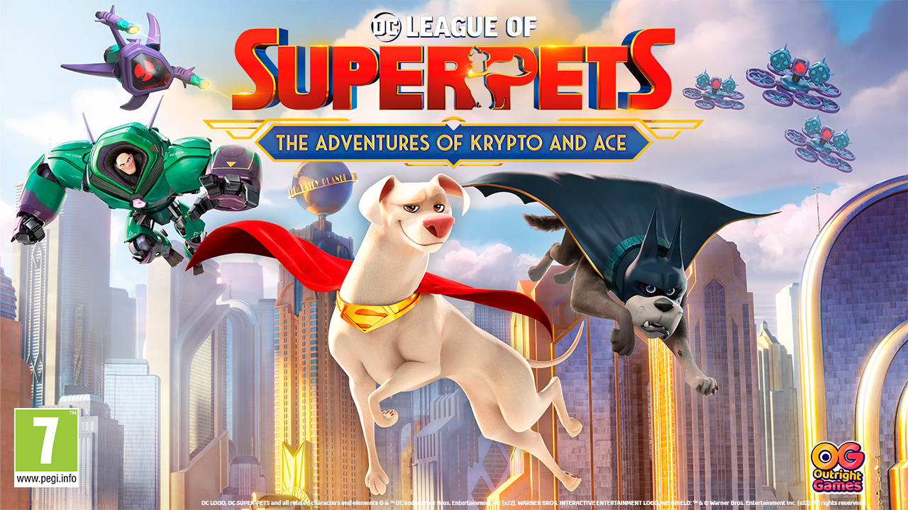 DC League of Super-Pets: The of Krypto and Ace arrives on PC and consoles
